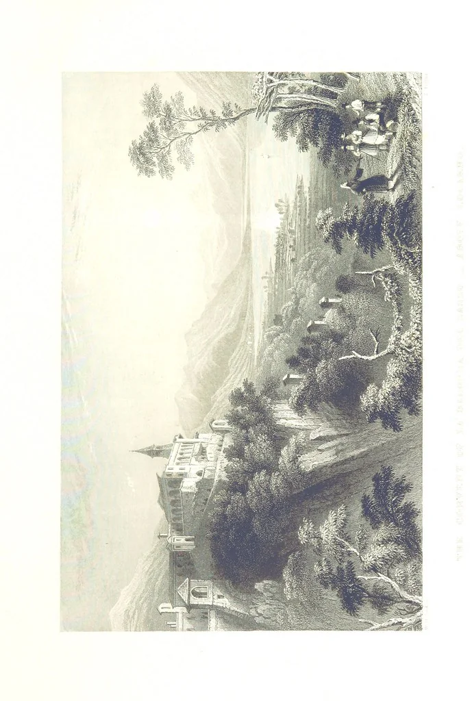 An illustration from Zwitzerland en de Alpen van Savoye, in afbeeldingen en tafereelen geschetst. [The text by N. G. van Kampen, the engravings by W. H. Bartlett, 1836, leaf 147