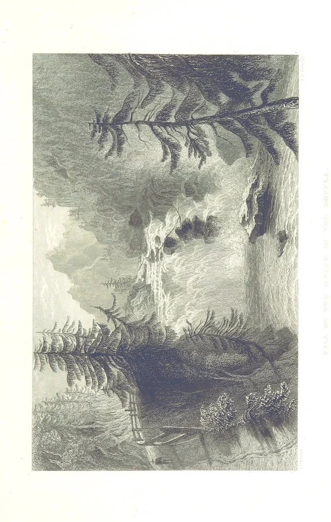 An illustration from Zwitzerland en de Alpen van Savoye, in afbeeldingen en tafereelen geschetst. [The text by N. G. van Kampen, the engravings by W. H. Bartlett, 1836, leaf 199