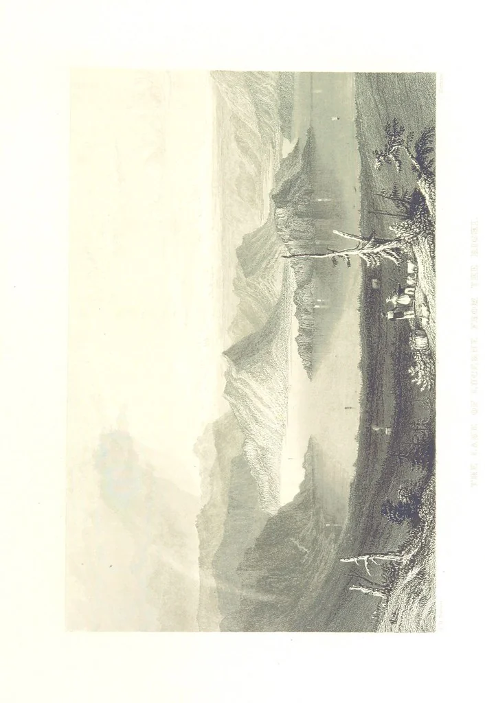 An illustration from Zwitzerland en de Alpen van Savoye, in afbeeldingen en tafereelen geschetst. [The text by N. G. van Kampen, the engravings by W. H. Bartlett, 1836, leaf 277