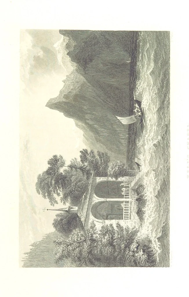 An illustration from Zwitzerland en de Alpen van Savoye, in afbeeldingen en tafereelen geschetst. [The text by N. G. van Kampen, the engravings by W. H. Bartlett, 1836, leaf 281