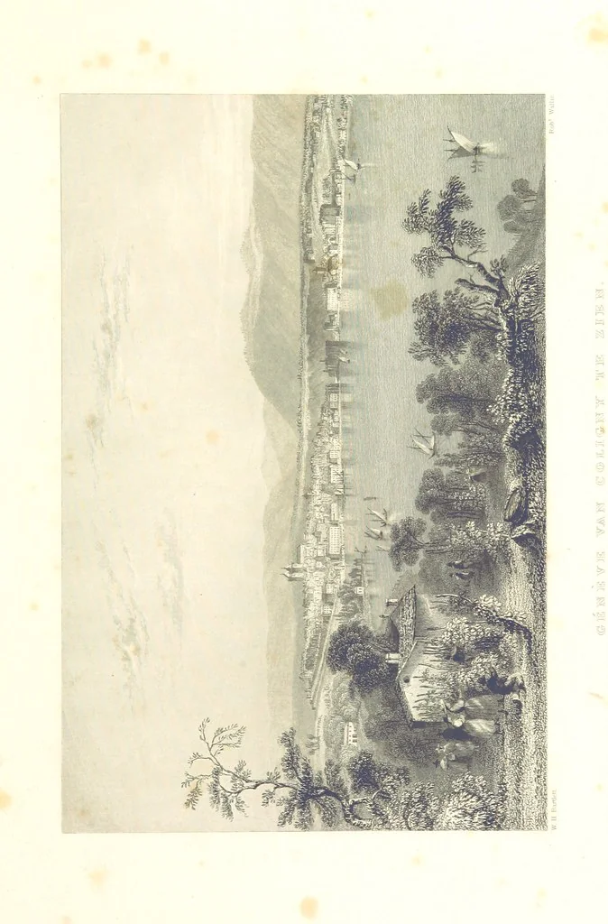 An illustration from Zwitzerland en de Alpen van Savoye, in afbeeldingen en tafereelen geschetst. [The text by N. G. van Kampen, the engravings by W. H. Bartlett, 1836, leaf 31