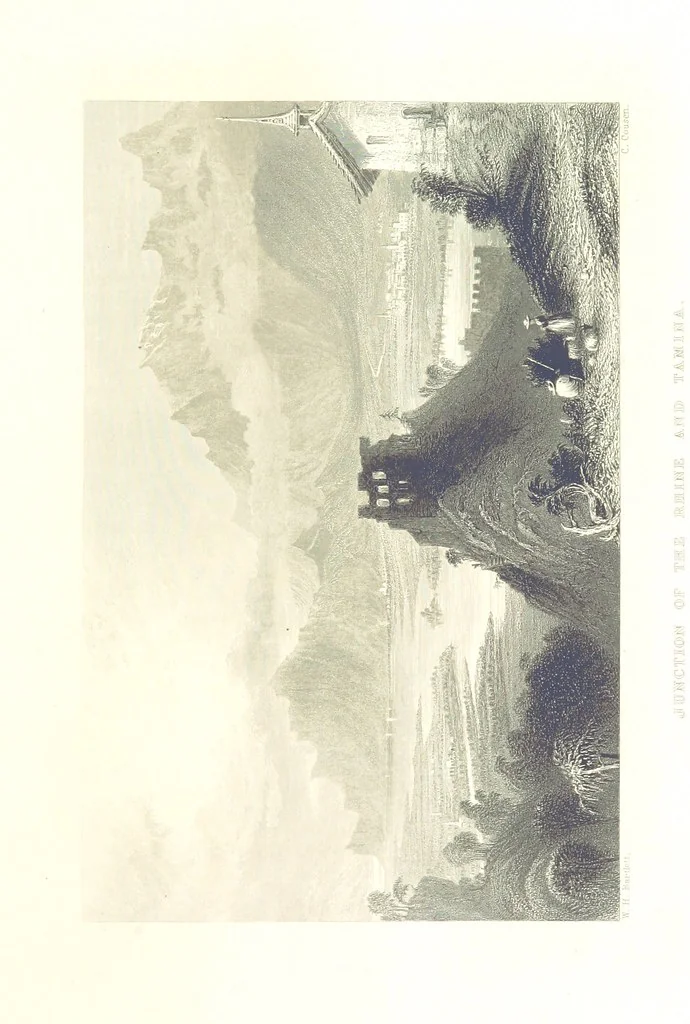 An illustration from Zwitzerland en de Alpen van Savoye, in afbeeldingen en tafereelen geschetst. [The text by N. G. van Kampen, the engravings by W. H. Bartlett, 1836, leaf 331