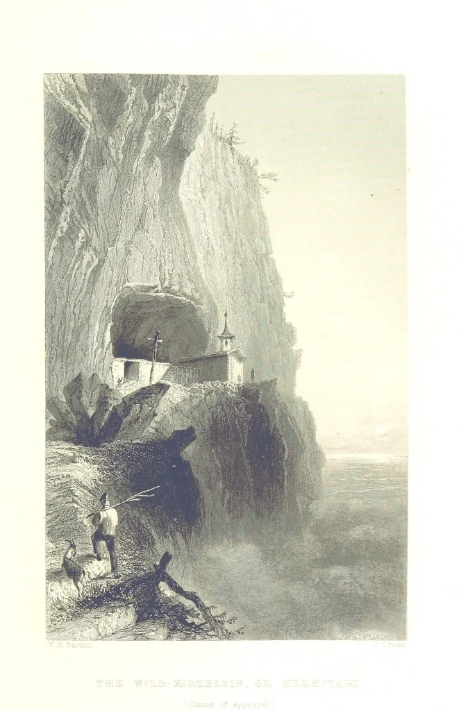 An illustration from Zwitzerland en de Alpen van Savoye, in afbeeldingen en tafereelen geschetst. [The text by N. G. van Kampen, the engravings by W. H. Bartlett, 1836, leaf 341
