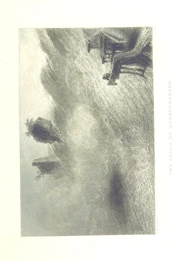 An illustration from Zwitzerland en de Alpen van Savoye, in afbeeldingen en tafereelen geschetst. [The text by N. G. van Kampen, the engravings by W. H. Bartlett, 1836, leaf 355