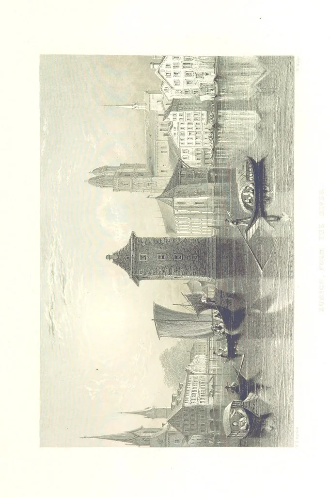 An illustration from Zwitzerland en de Alpen van Savoye, in afbeeldingen en tafereelen geschetst. [The text by N. G. van Kampen, the engravings by W. H. Bartlett, 1836, leaf 363