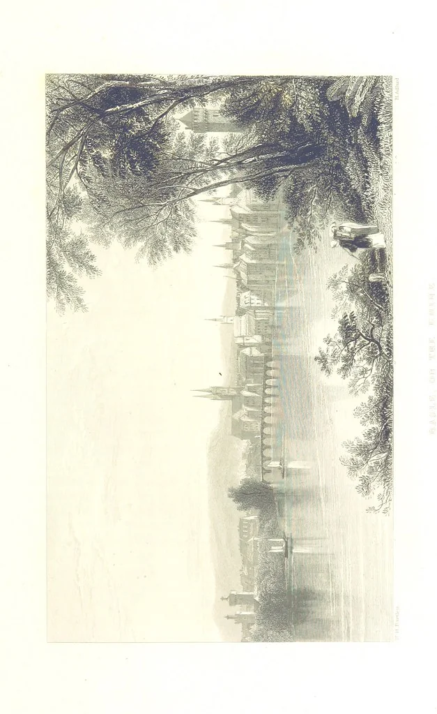 An illustration from Zwitzerland en de Alpen van Savoye, in afbeeldingen en tafereelen geschetst. [The text by N. G. van Kampen, the engravings by W. H. Bartlett, 1836, leaf 381