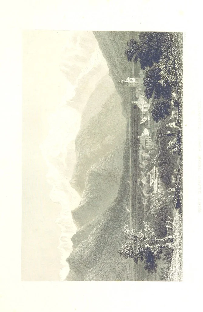 An illustration from Zwitzerland en de Alpen van Savoye, in afbeeldingen en tafereelen geschetst. [The text by N. G. van Kampen, the engravings by W. H. Bartlett, 1836, leaf 39