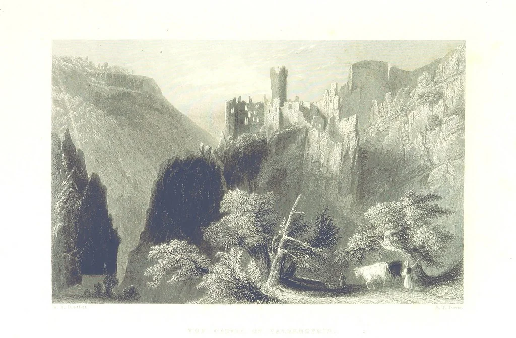 An illustration from Zwitzerland en de Alpen van Savoye, in afbeeldingen en tafereelen geschetst. [The text by N. G. van Kampen, the engravings by W. H. Bartlett, 1836, leaf 391