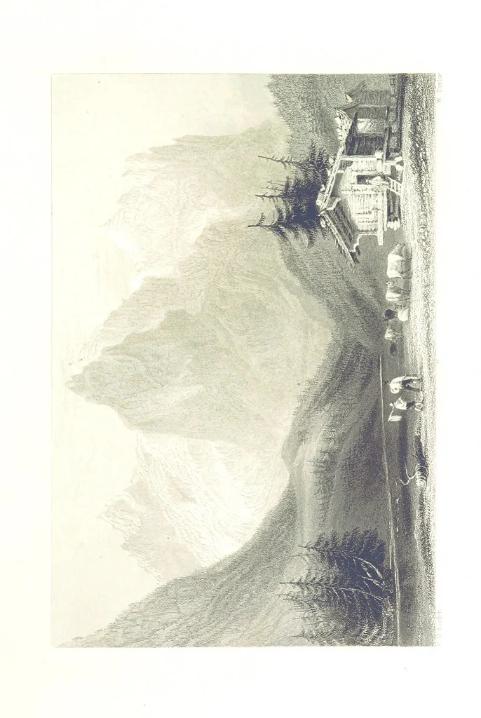 An illustration from Zwitzerland en de Alpen van Savoye, in afbeeldingen en tafereelen geschetst. [The text by N. G. van Kampen, the engravings by W. H. Bartlett, 1836, leaf 459
