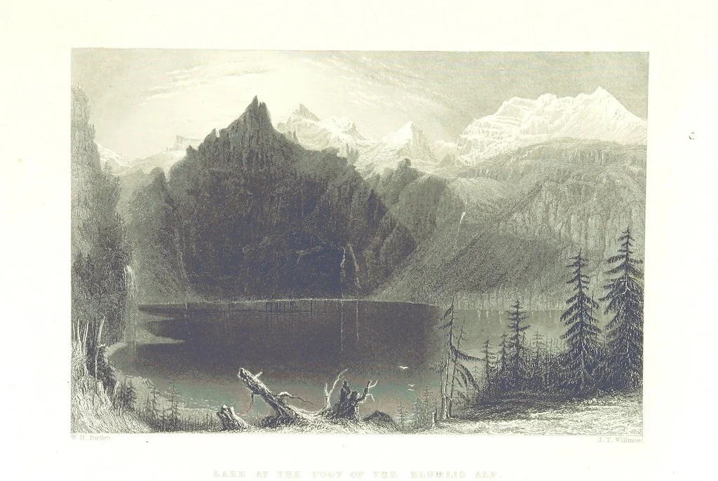 An illustration from Zwitzerland en de Alpen van Savoye, in afbeeldingen en tafereelen geschetst. [The text by N. G. van Kampen, the engravings by W. H. Bartlett, 1836, leaf 503
