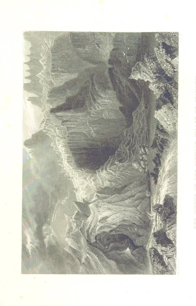 An illustration from Zwitzerland en de Alpen van Savoye, in afbeeldingen en tafereelen geschetst. [The text by N. G. van Kampen, the engravings by W. H. Bartlett, 1836, leaf 53