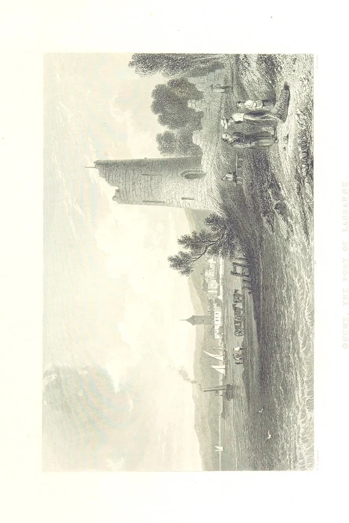 An illustration from Zwitzerland en de Alpen van Savoye, in afbeeldingen en tafereelen geschetst. [The text by N. G. van Kampen, the engravings by W. H. Bartlett, 1836, leaf 541