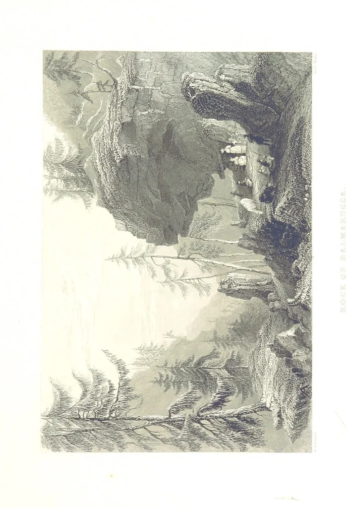 An illustration from Zwitzerland en de Alpen van Savoye, in afbeeldingen en tafereelen geschetst. [The text by N. G. van Kampen, the engravings by W. H. Bartlett, 1836, leaf 75