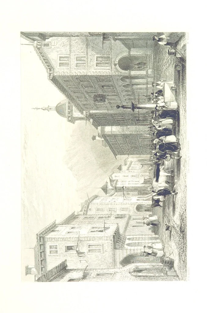 An illustration from Zwitzerland en de Alpen van Savoye, in afbeeldingen en tafereelen geschetst. [The text by N. G. van Kampen, the engravings by W. H. Bartlett, 1836, leaf 97