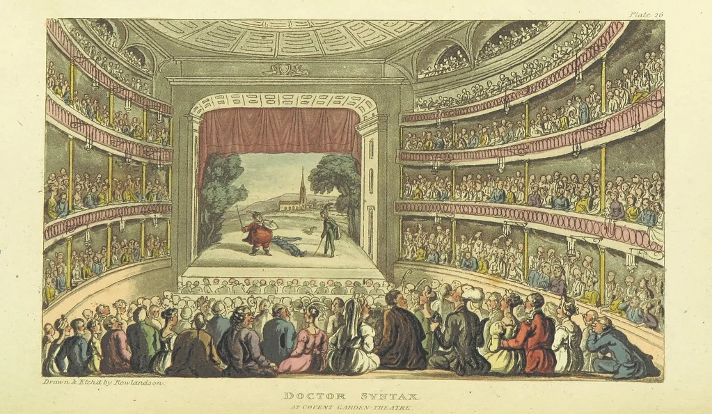 An illustration from The Tour of Doctor Syntax: in search of the picturesque ... Fifth edition, with new plates. [By William Combe, 1813, leaf 286