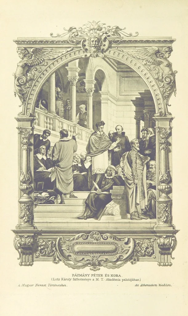 An illustration from A magyar nemzet tortenete. Szerkeszti Szilágyi S. [With maps and illustrations, 1895, leaf 10