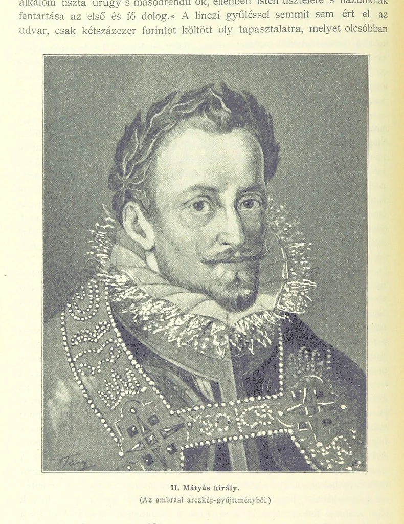 An illustration from A magyar nemzet tortenete. Szerkeszti Szilágyi S. [With maps and illustrations, 1895, leaf 176