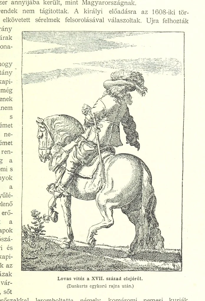 An illustration from A magyar nemzet tortenete. Szerkeszti Szilágyi S. [With maps and illustrations, 1895, leaf 243