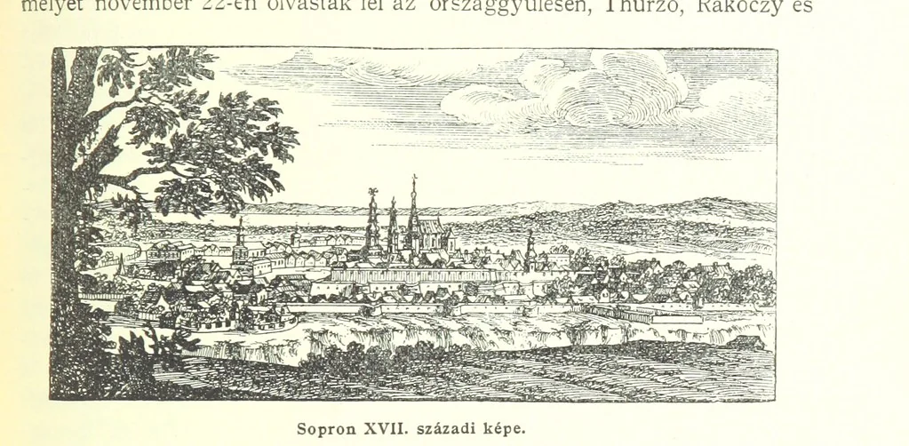 An illustration from A magyar nemzet tortenete. Szerkeszti Szilágyi S. [With maps and illustrations, 1895, leaf 289