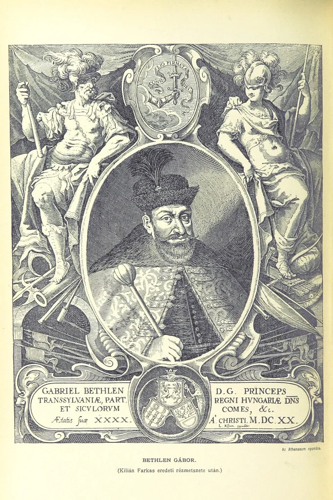 An illustration from A magyar nemzet tortenete. Szerkeszti Szilágyi S. [With maps and illustrations, 1895, leaf 304