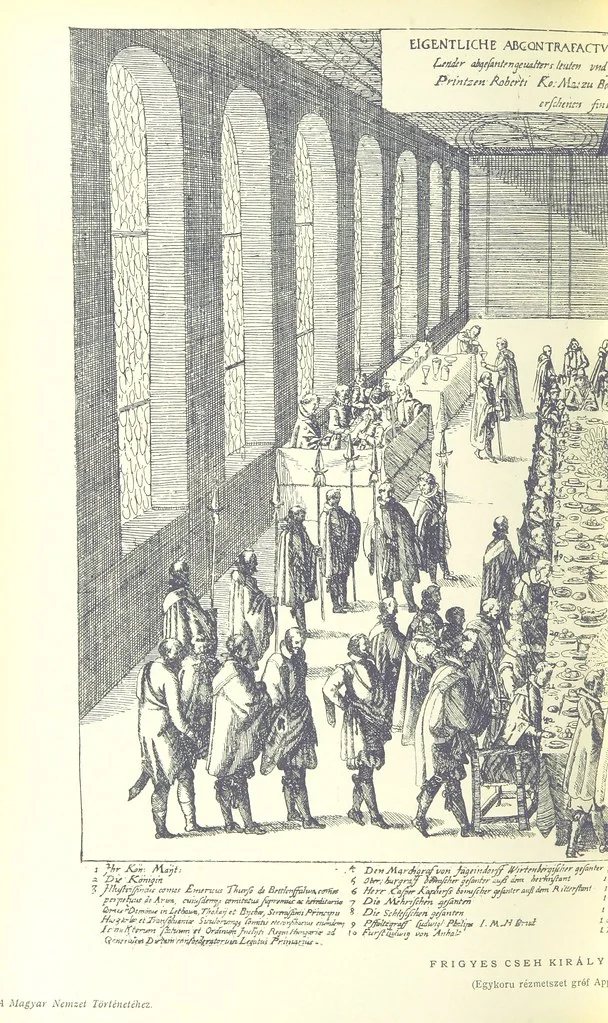 An illustration from A magyar nemzet tortenete. Szerkeszti Szilágyi S. [With maps and illustrations, 1895, leaf 314