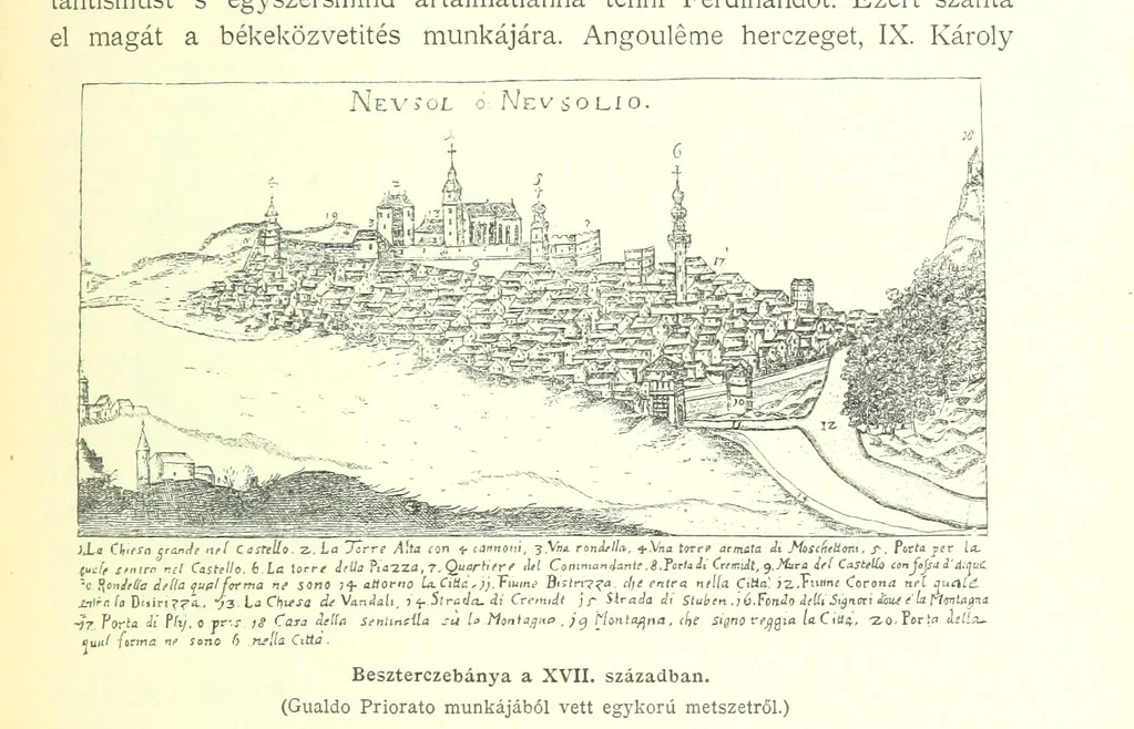An illustration from A magyar nemzet tortenete. Szerkeszti Szilágyi S. [With maps and illustrations, 1895, leaf 325
