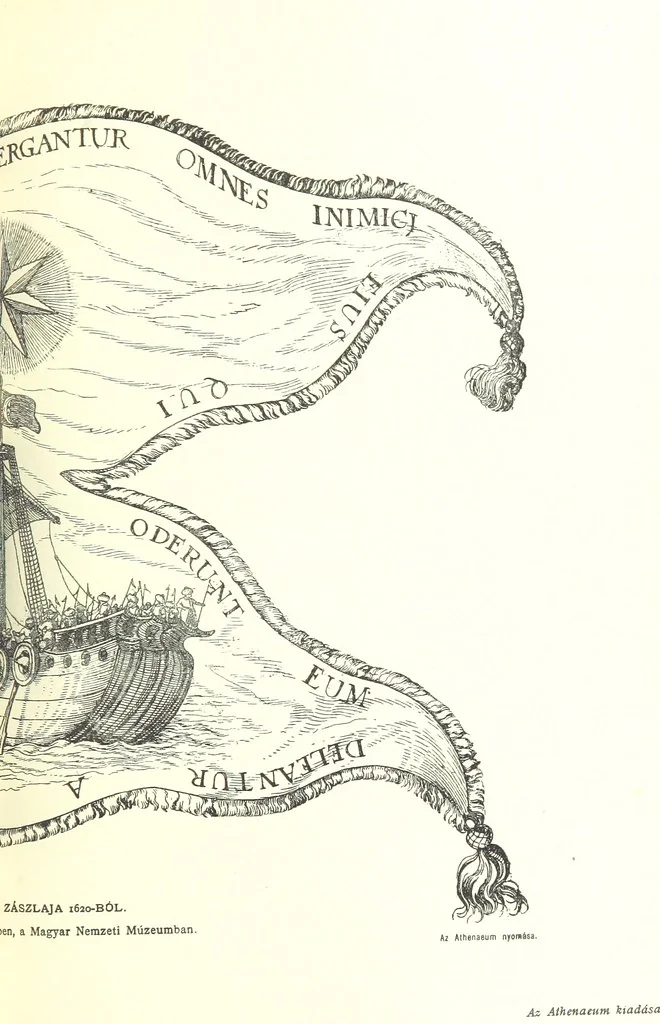 An illustration from A magyar nemzet tortenete. Szerkeszti Szilágyi S. [With maps and illustrations, 1895, leaf 337