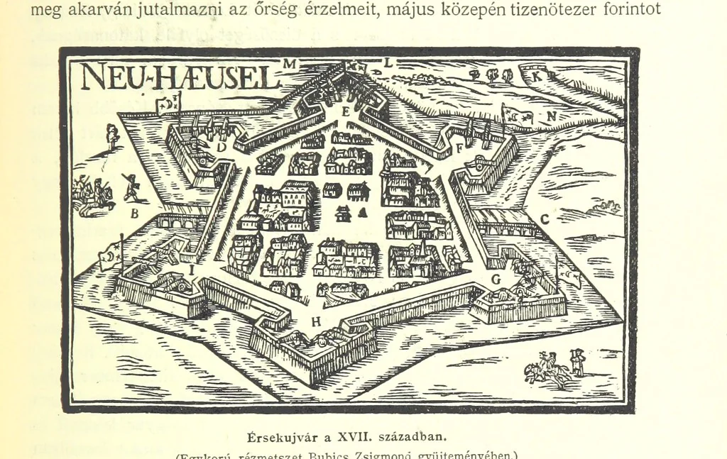 An illustration from A magyar nemzet tortenete. Szerkeszti Szilágyi S. [With maps and illustrations, 1895, leaf 371