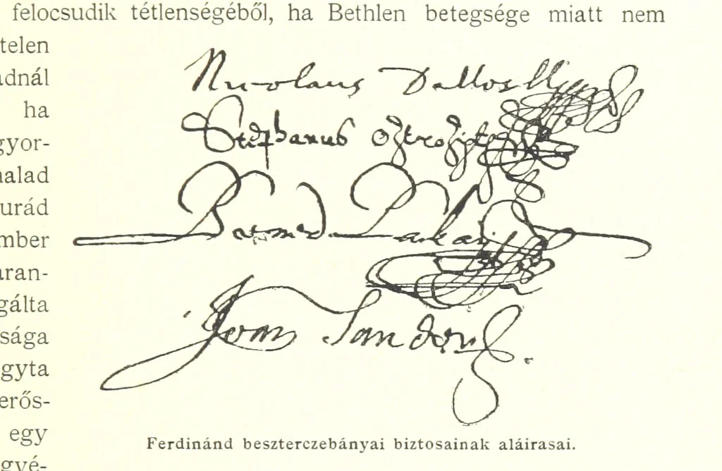 An illustration from A magyar nemzet tortenete. Szerkeszti Szilágyi S. [With maps and illustrations, 1895, leaf 425
