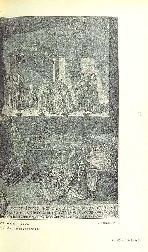 An illustration from A magyar nemzet tortenete. Szerkeszti Szilágyi S. [With maps and illustrations, 1895, leaf 471