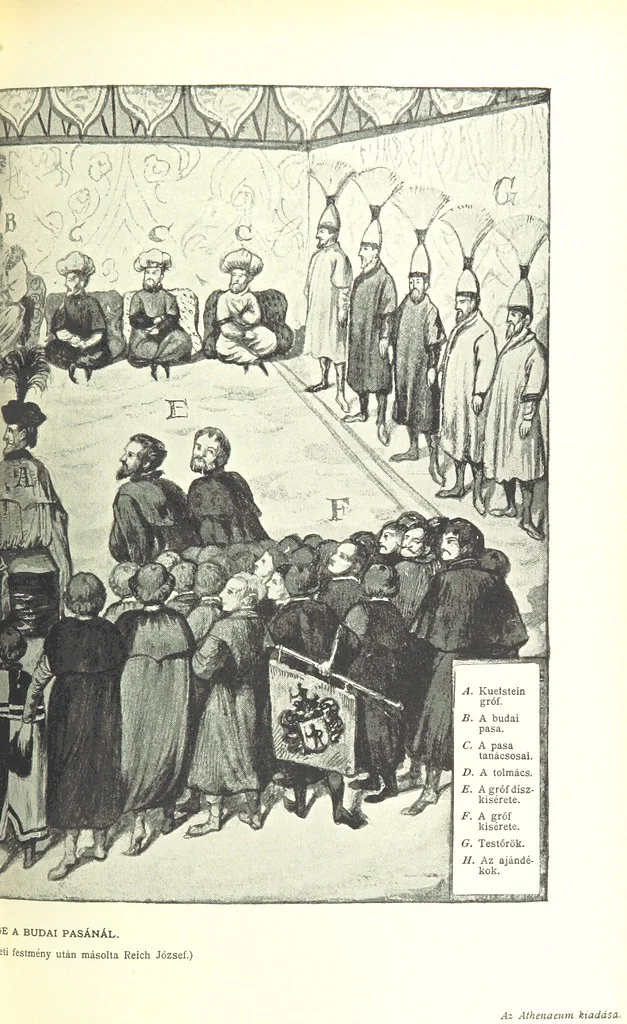 An illustration from A magyar nemzet tortenete. Szerkeszti Szilágyi S. [With maps and illustrations, 1895, leaf 479