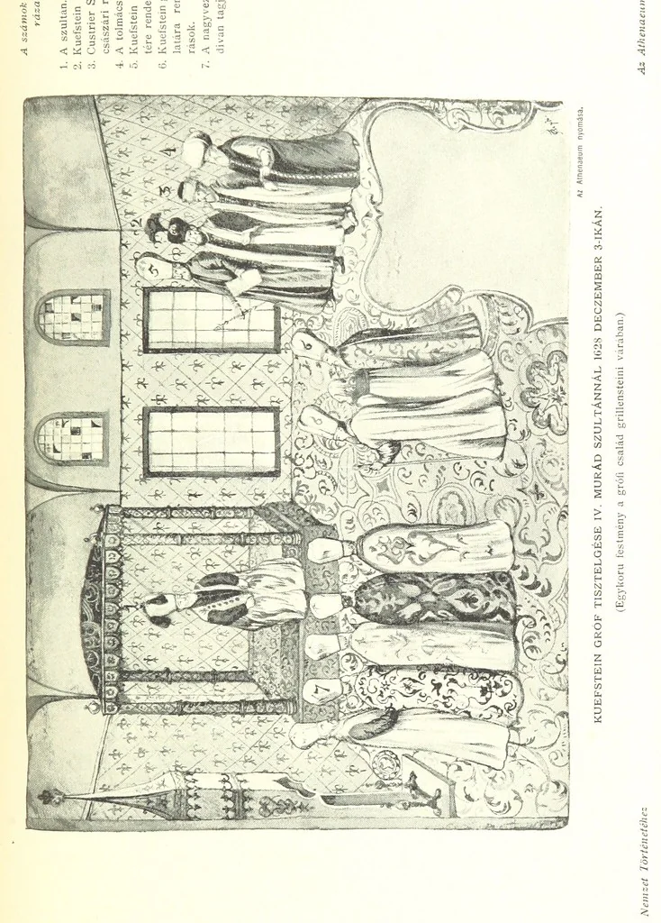 An illustration from A magyar nemzet tortenete. Szerkeszti Szilágyi S. [With maps and illustrations, 1895, leaf 483