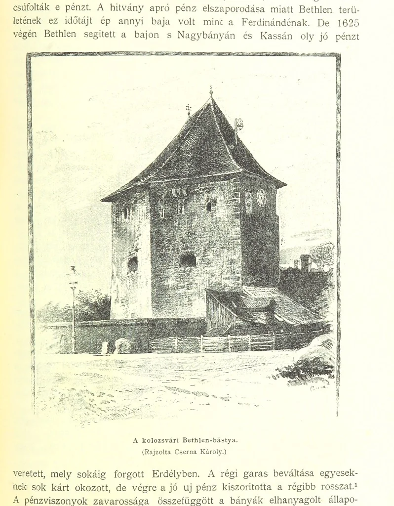 An illustration from A magyar nemzet tortenete. Szerkeszti Szilágyi S. [With maps and illustrations, 1895, leaf 501