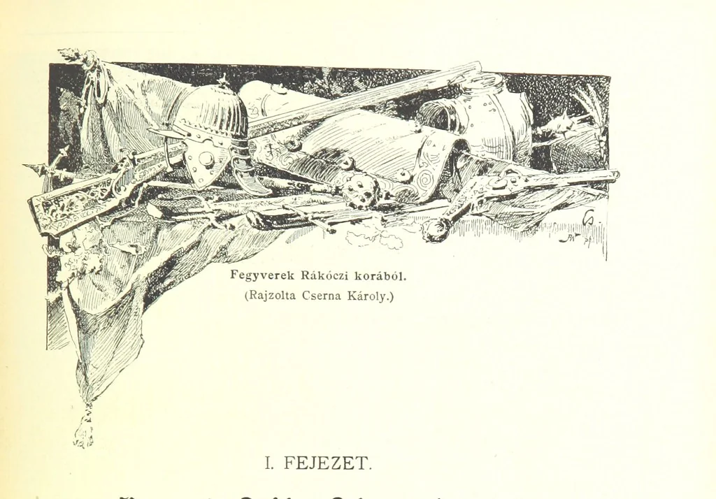 An illustration from A magyar nemzet tortenete. Szerkeszti Szilágyi S. [With maps and illustrations, 1895, leaf 511