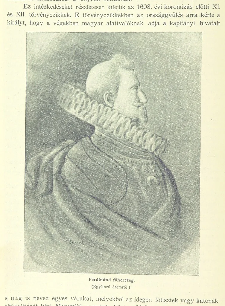 An illustration from A magyar nemzet tortenete. Szerkeszti Szilágyi S. [With maps and illustrations, 1895, leaf 56