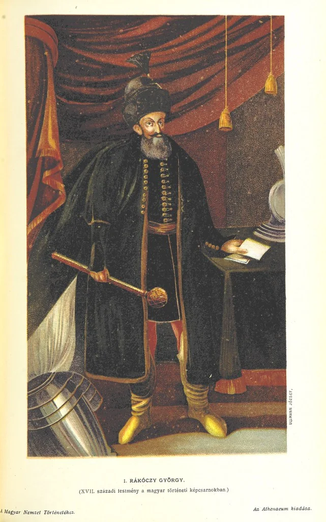 An illustration from A magyar nemzet tortenete. Szerkeszti Szilágyi S. [With maps and illustrations, 1895, leaf 585