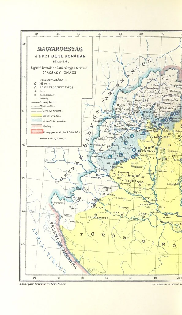 An illustration from A magyar nemzet tortenete. Szerkeszti Szilágyi S. [With maps and illustrations, 1895, leaf 602