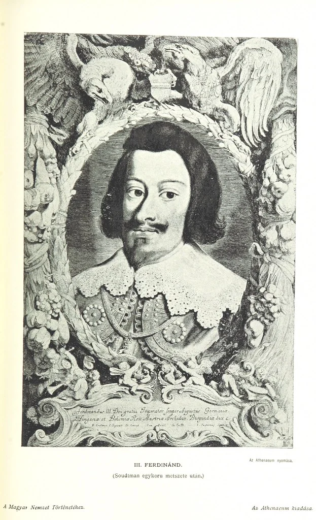 An illustration from A magyar nemzet tortenete. Szerkeszti Szilágyi S. [With maps and illustrations, 1895, leaf 609