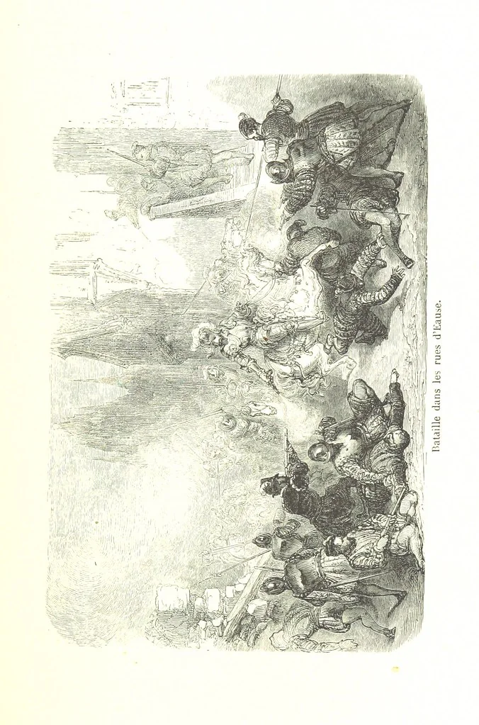 An illustration from Voyage aux Pyrénées ... Troisième édition illustrée par Gustave Doré, 1860, leaf 111