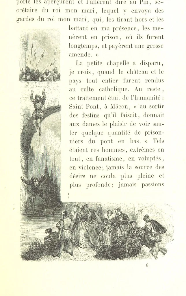 An illustration from Voyage aux Pyrénées ... Troisième édition illustrée par Gustave Doré, 1860, leaf 123