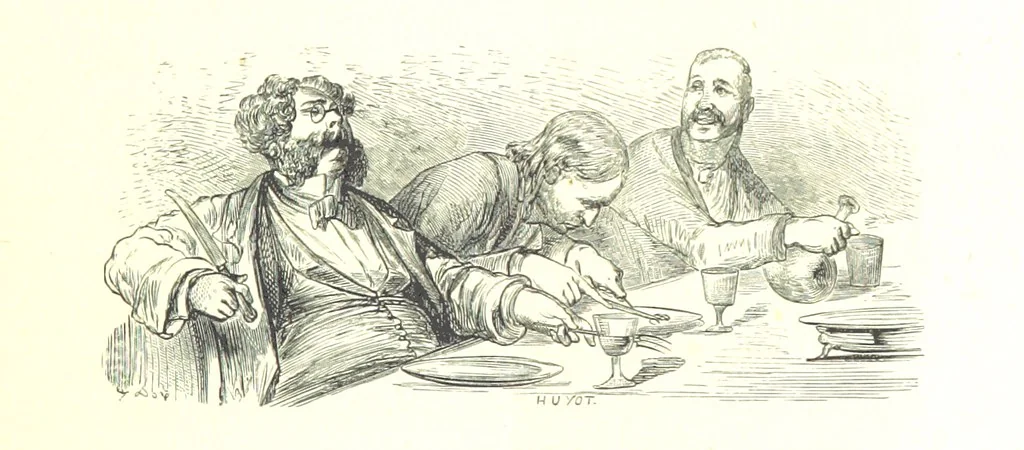 An illustration from Voyage aux Pyrénées ... Troisième édition illustrée par Gustave Doré, 1860, leaf 127