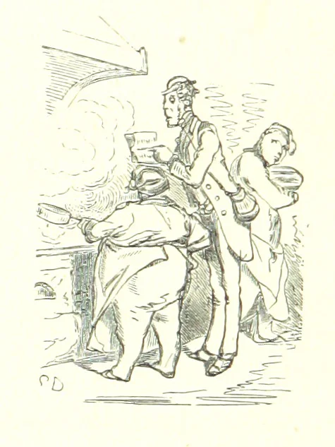 An illustration from Voyage aux Pyrénées ... Troisième édition illustrée par Gustave Doré, 1860, leaf 132