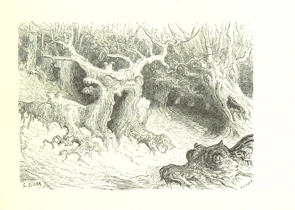 An illustration from Voyage aux Pyrénées ... Troisième édition illustrée par Gustave Doré, 1860, leaf 149