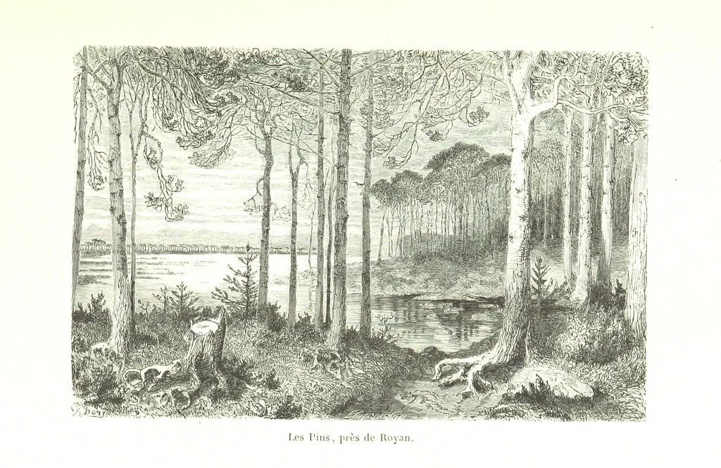 An illustration from Voyage aux Pyrénées ... Troisième édition illustrée par Gustave Doré, 1860, leaf 15