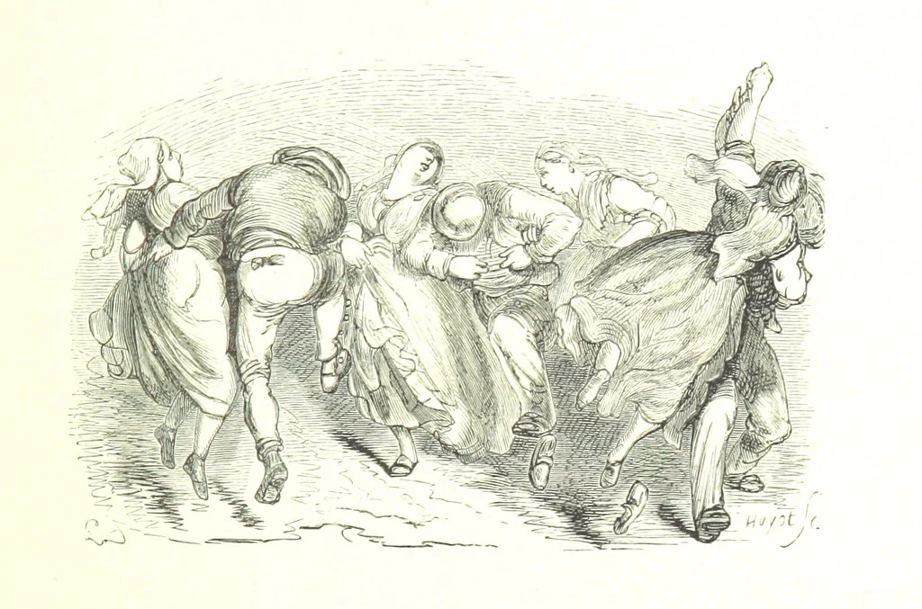 An illustration from Voyage aux Pyrénées ... Troisième édition illustrée par Gustave Doré, 1860, leaf 153