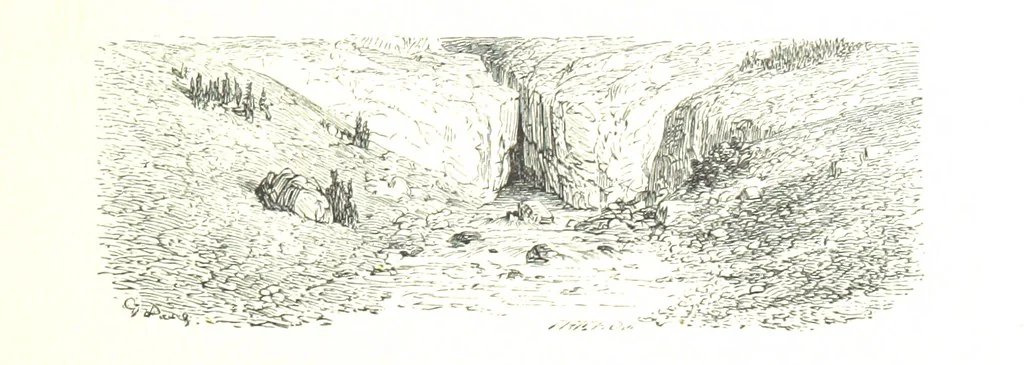 An illustration from Voyage aux Pyrénées ... Troisième édition illustrée par Gustave Doré, 1860, leaf 171