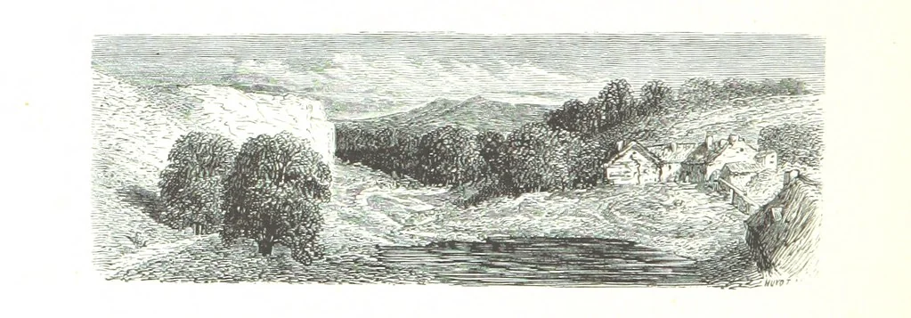 An illustration from Voyage aux Pyrénées ... Troisième édition illustrée par Gustave Doré, 1860, leaf 176