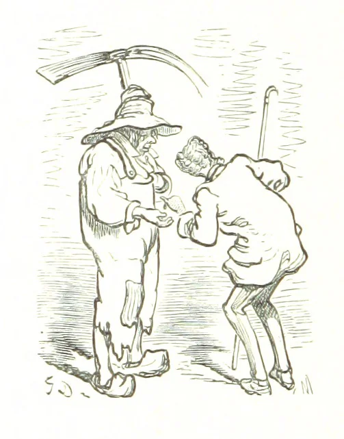 An illustration from Voyage aux Pyrénées ... Troisième édition illustrée par Gustave Doré, 1860, leaf 224
