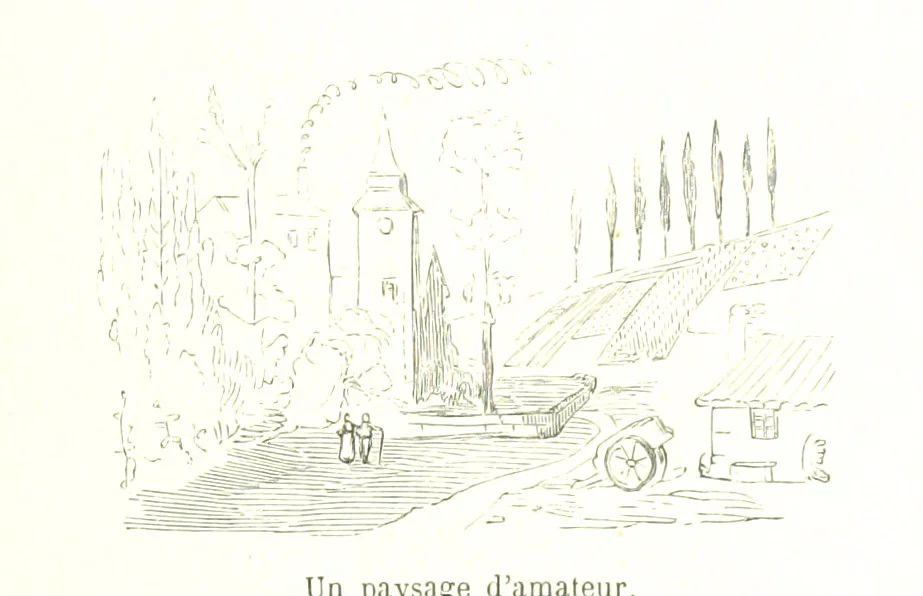 An illustration from Voyage aux Pyrénées ... Troisième édition illustrée par Gustave Doré, 1860, leaf 227