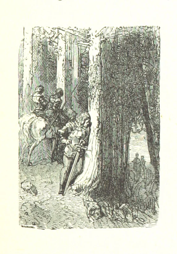 An illustration from Voyage aux Pyrénées ... Troisième édition illustrée par Gustave Doré, 1860, leaf 229